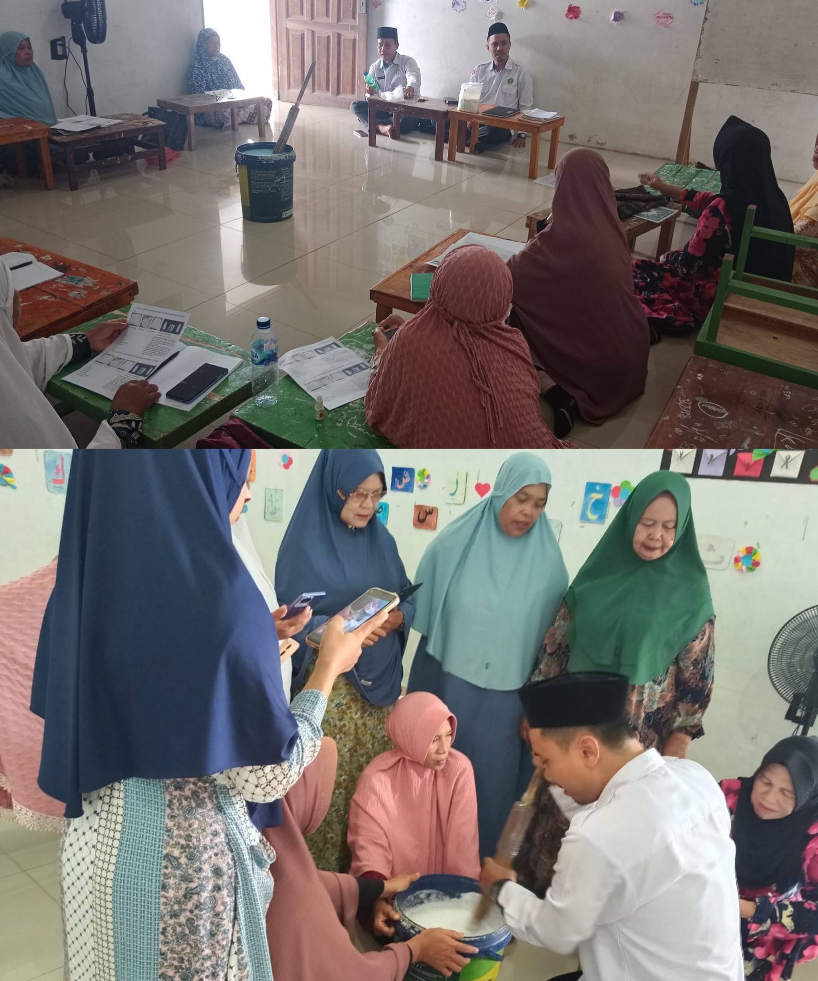 PAI KUA Bosar Maligas dan Ujung Padang Kolaborasi Penyuluhan Pemberdayaan Perempuan Ekonomi Umat