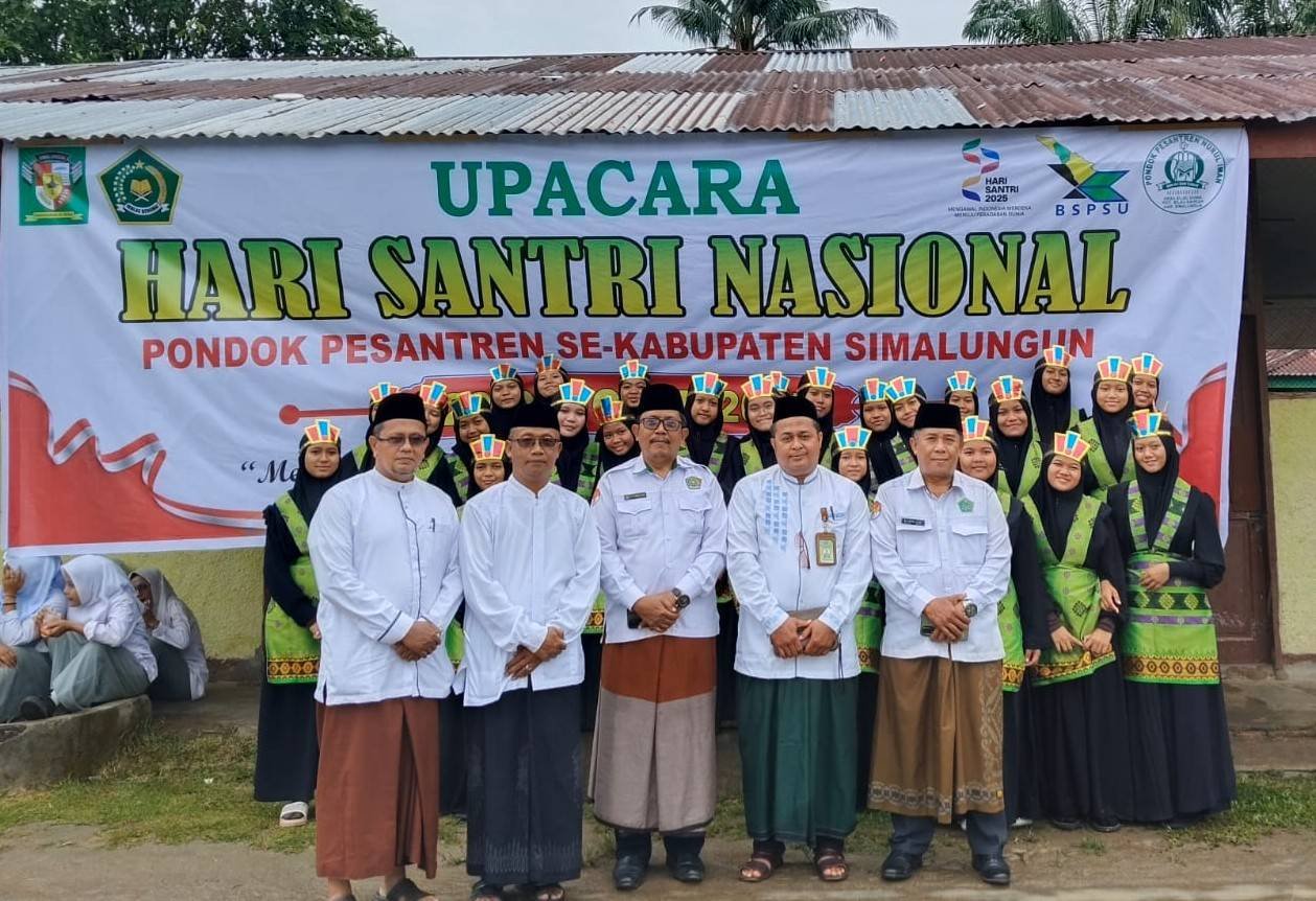 PC APRI Simalungun Hadiri Upacara Hari Santri Nasional 2025 di Ponpes Nurul Iman Silau Dunia