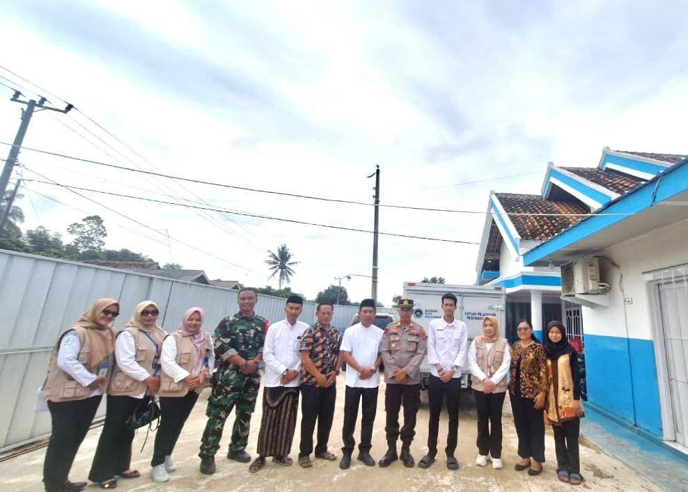 Kepala KUA Sukadana Monitoring Dapur MBG di Desa Bumi Ayu