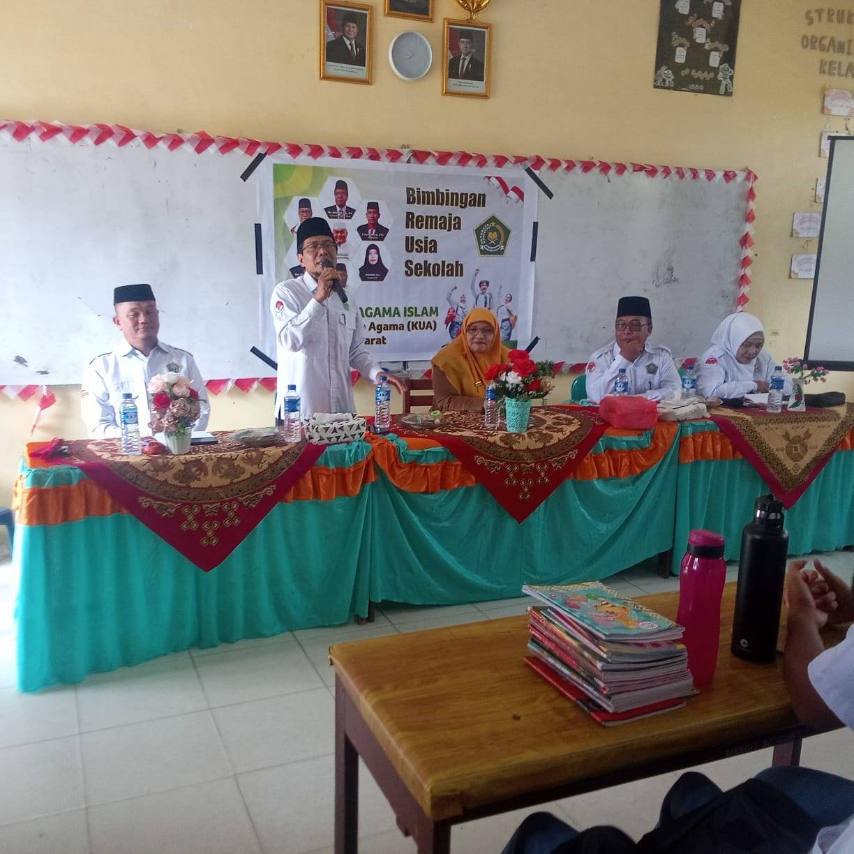KUA Kisaran Barat Laksanakan BRUS di SMAN 4 Kisaran
