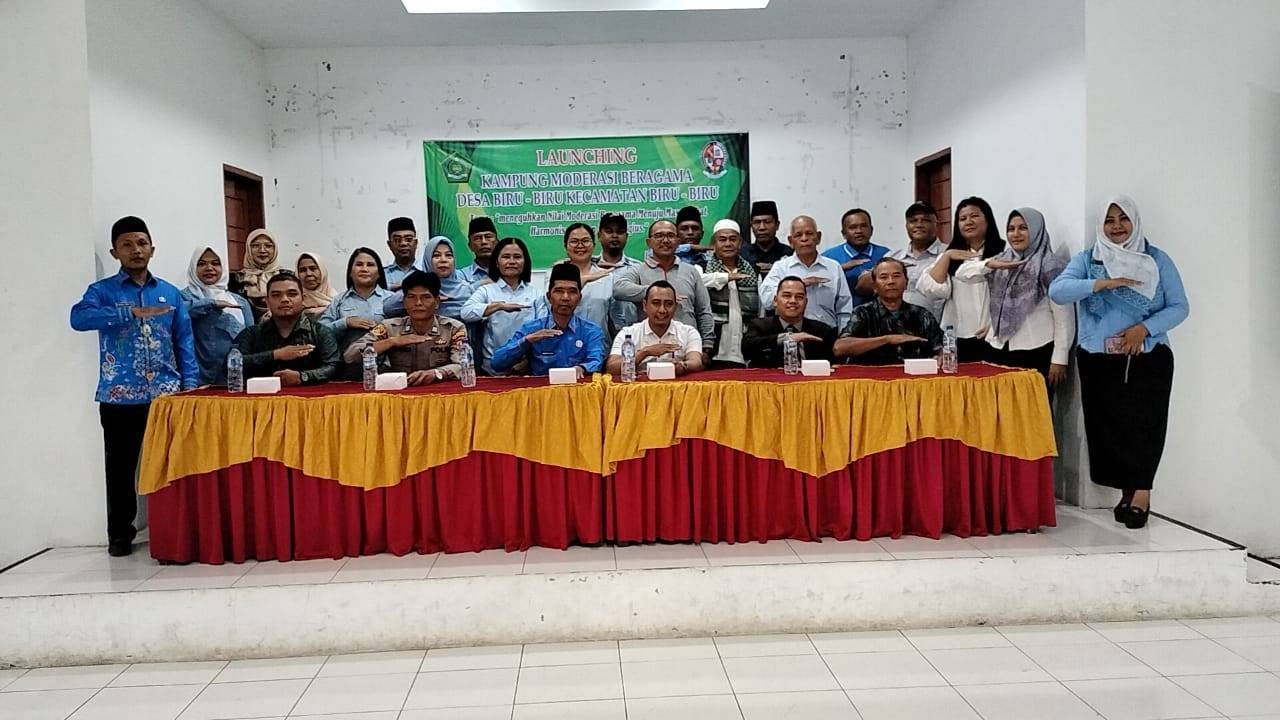 KUA Biru-Biru Resmi Launching Kampung Moderasi Beragama: Sinergi Lintas Iman Wujudkan Harmoni