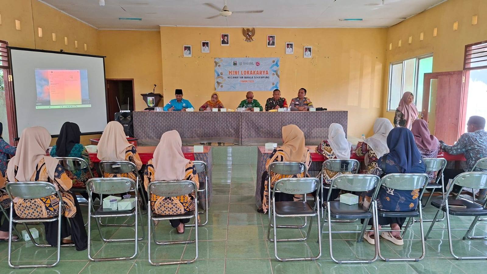 Kepala KUA Marga Sekampung Jadi Narasumber Mini Lokakarya Pencegahan Stunting