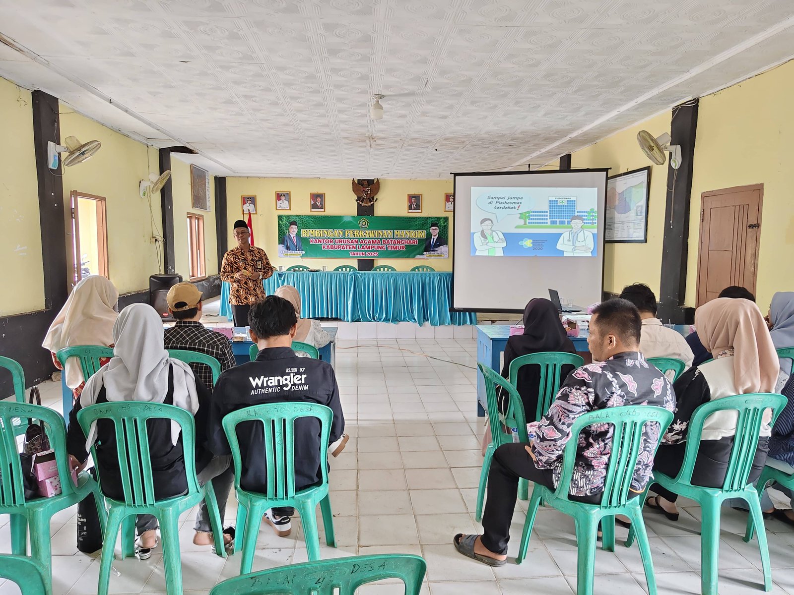 Sinergi Lintas Sektor, KUA Batanghari Gelar Bimbingan Perkawinan Mandiri untuk Calon Pengantin