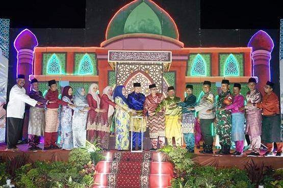 Ka. KUA Mandau Hadiri Pembukaan MTQ Ke-VI Tingkat Kelurahan Gajah Sakti