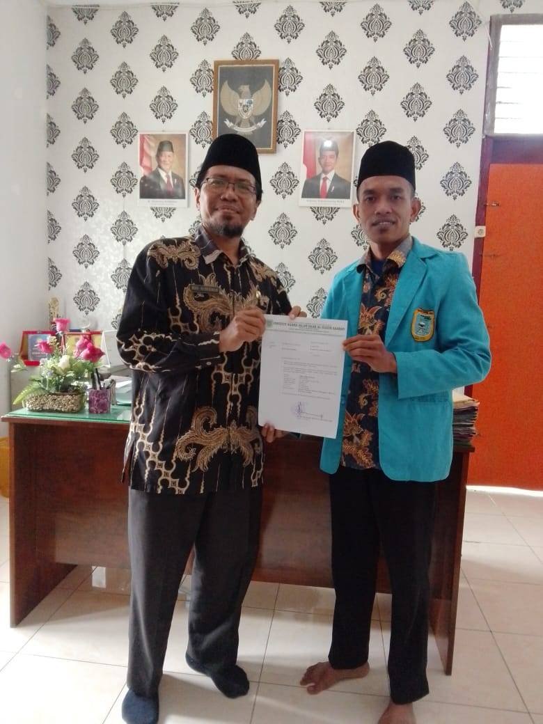 Dukung Pendidikan, Ka.KUA Kisaran Barat Sambut Kunjungan Penelitian Mahasiswa IAIDU Kisaran