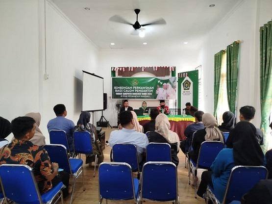 Bimwin Mandiri Angkatan XIX Tahun 2025 Resmi Dibuka, Kepala KUA Mandau Pesan Ikuti Biimwin dengan Baik