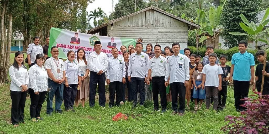 Kepala KUA STM Hilir Hadiri Sosialisasi Ekoteologi dan Moderasi Beragama