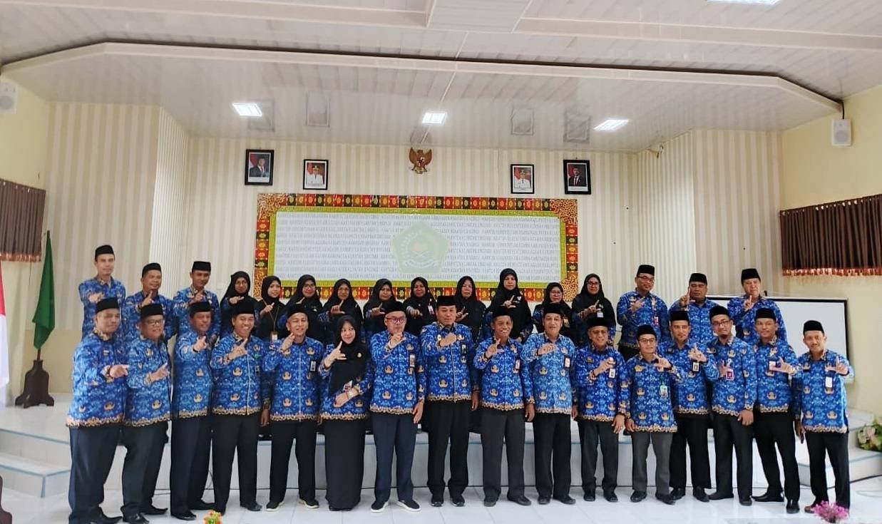 KUA Kecamatan Singingi, Syalam, S.Ag Dikukuhkan Sebagai Pengurus KORPRI Kabupaten Kuantan Singingi Periode 2025–2030