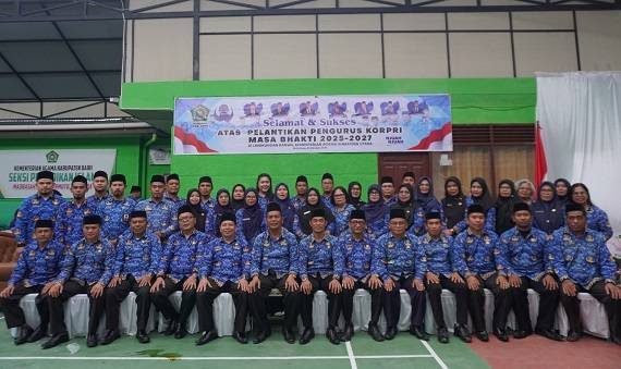 Kepala KUA Sidikalang Dilantik dalam Pengurus KORPRI Unit Kemenag Dairi 2025-2027