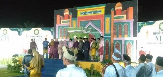 Gema kan Kalam Ilahi MTQ ke-6 Babussalam Resmi Dibuka, Sulistiono Wakili Kepala KUA Mandau Hadir Berikan Dukungan