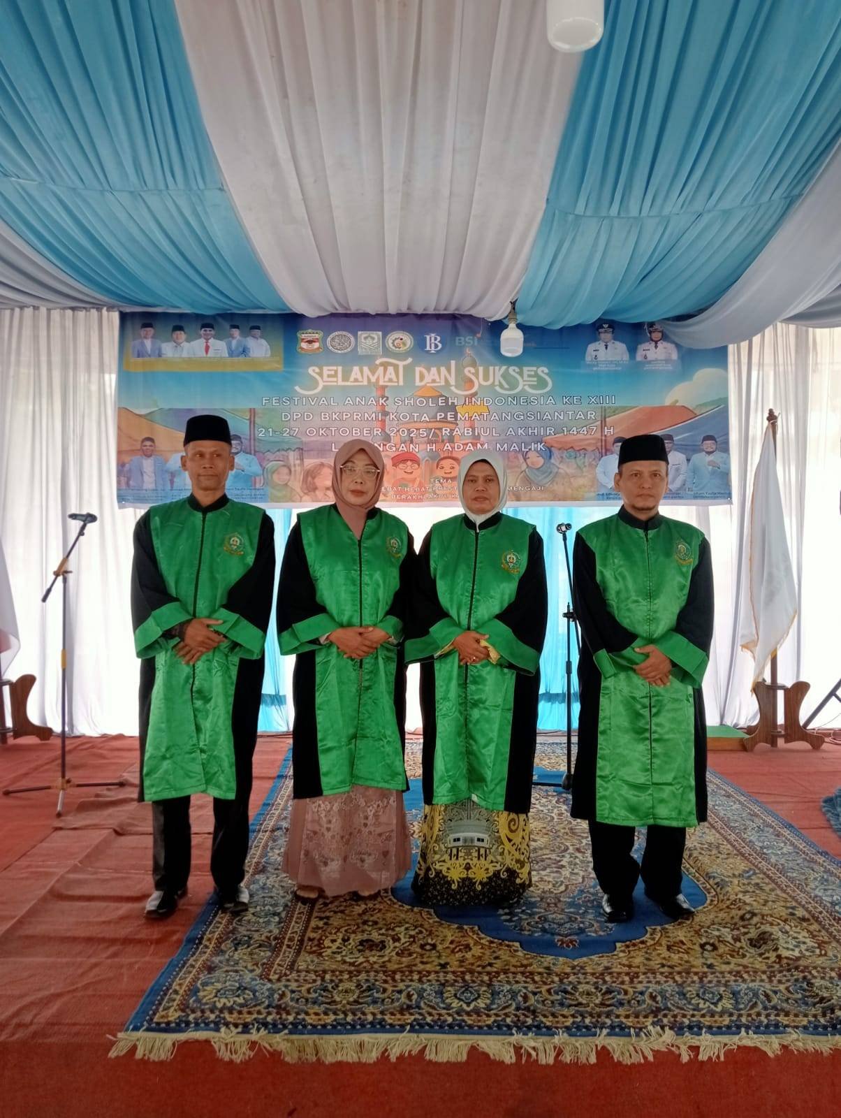 Ka. KUA Siantar Marimbun Juri Kegiatan Festival Anak Soleh