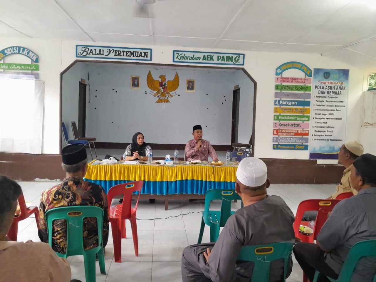 KUA Rantau Utara Laksanakan Bimbingan Bagi Para Imam Masjid se-Kelurahan Aek Paing