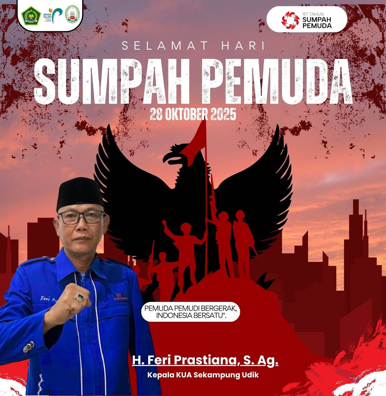 KUA Sekampung Udik Siap Gelar Upacara Hari Sumpah Pemuda 28 Oktober 2025
