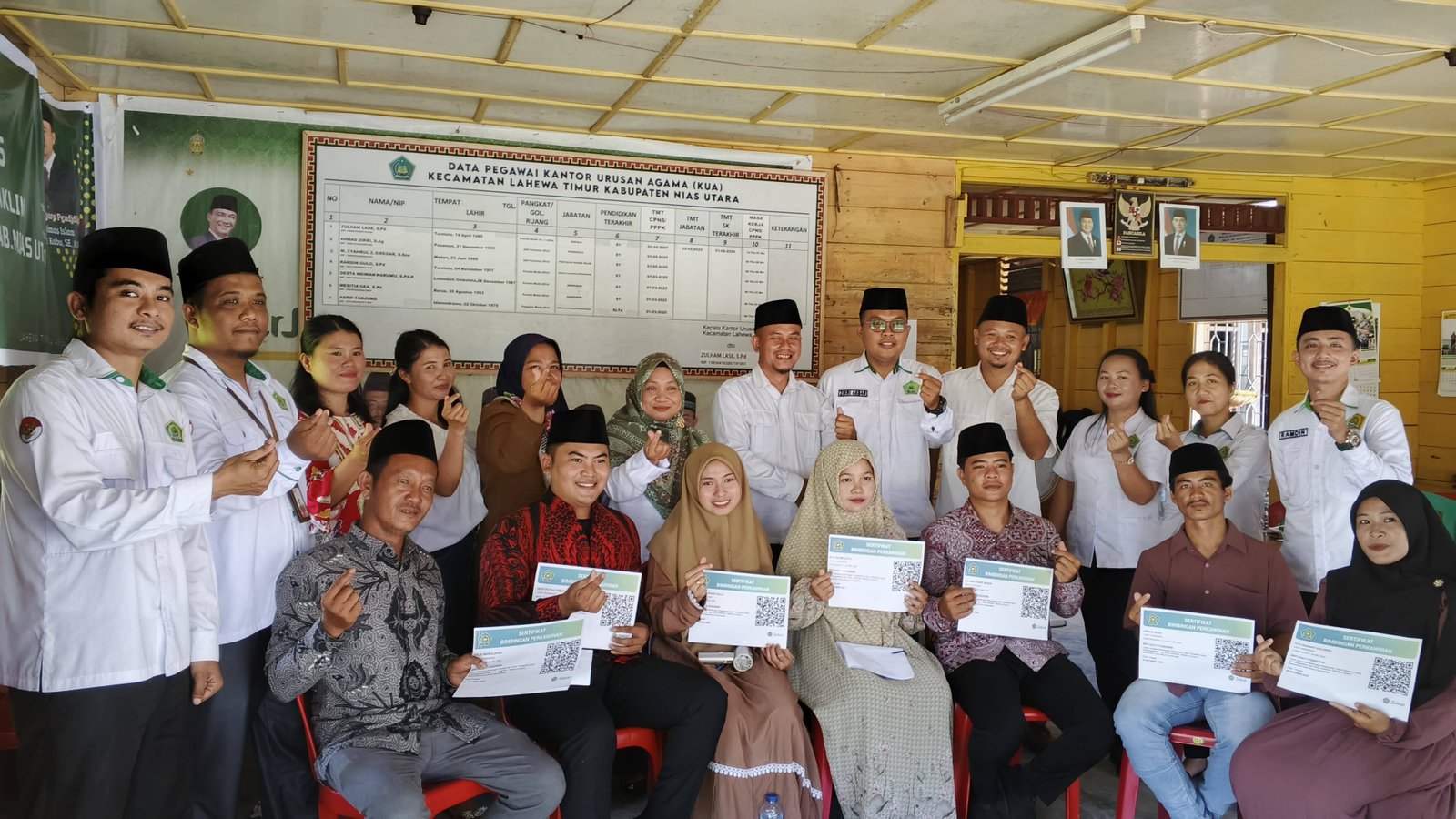 Bimwin KUA Lahewa Timur Dukung Program Layanan Kemenag Berdampak
