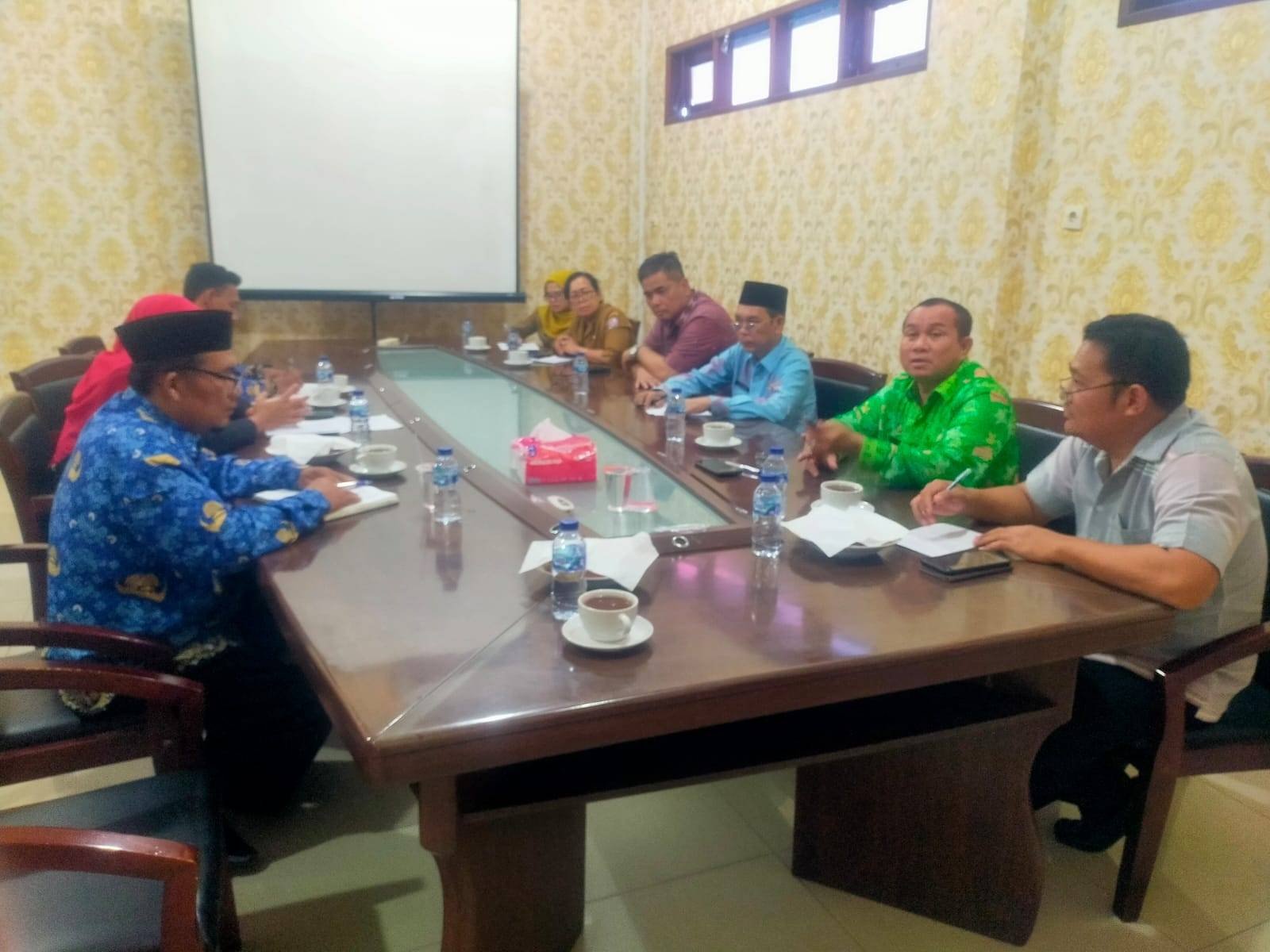 Wakili Ka.Kan Kemenag, Ka. KUA Lubuk Pakam Hadiri Rapat Koordinasi Pelaksanaan Itsbat Terpadu