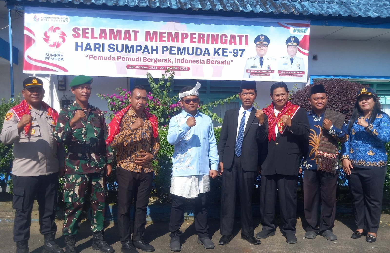 Kepala KUA Biru-Biru Hadiri Upacara Peringatan Hari Sumpah Pemuda ke-97