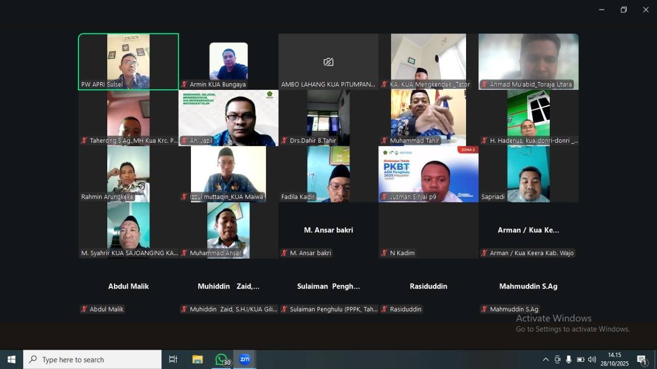 Kajian Kitab Kuning PW APRI Sulsel Bahas Hukum Zihar