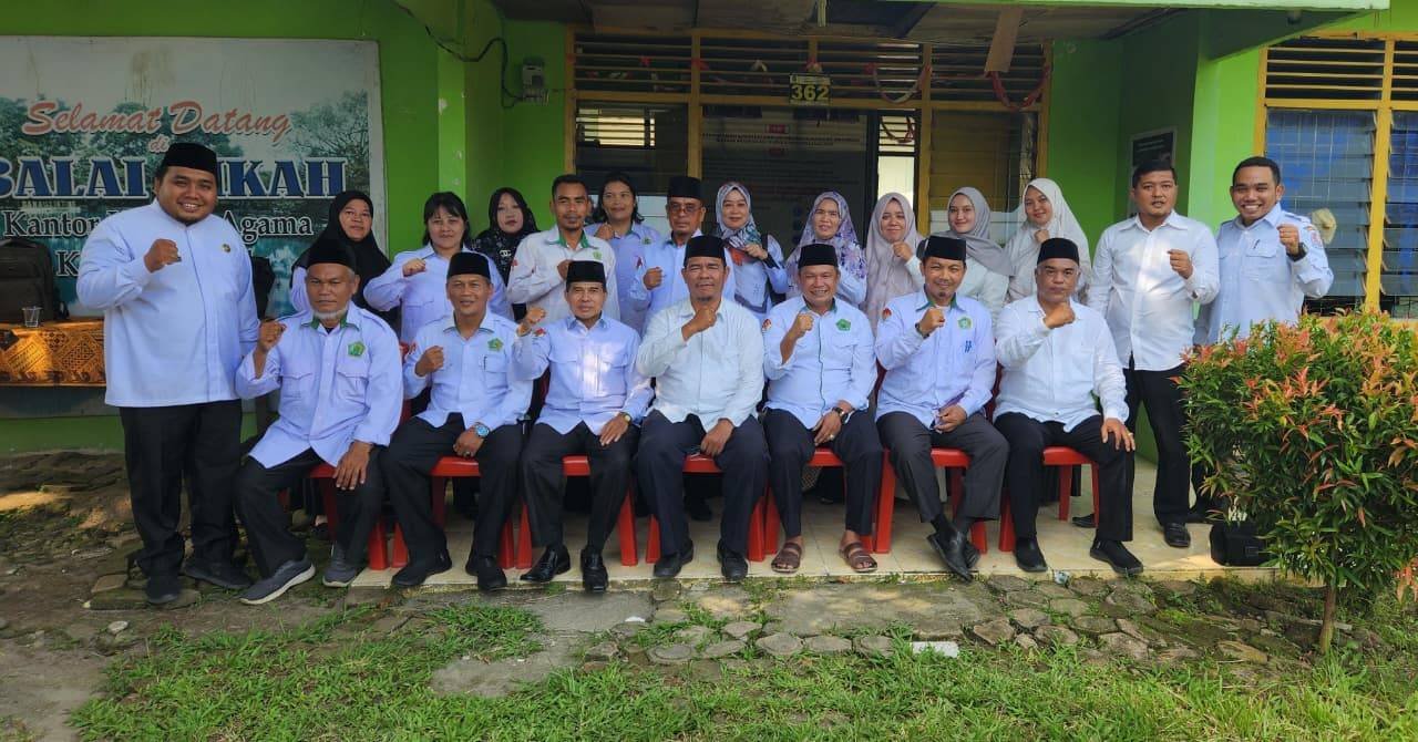 KUA STM Hilir Hadiri Kegiatan Monitoring Bersama Kasi Bimas Islam Kemenag Deli Serdang