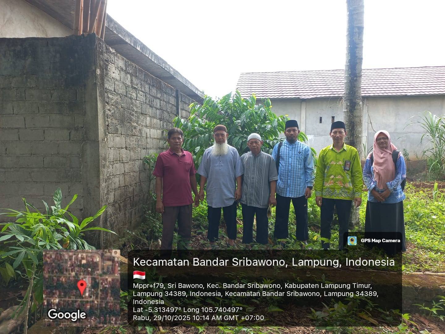 KUA Bandar Sribhawono Teguhkan Komitmen Transparansi Wakaf Melalui Verifikasi Lapangan