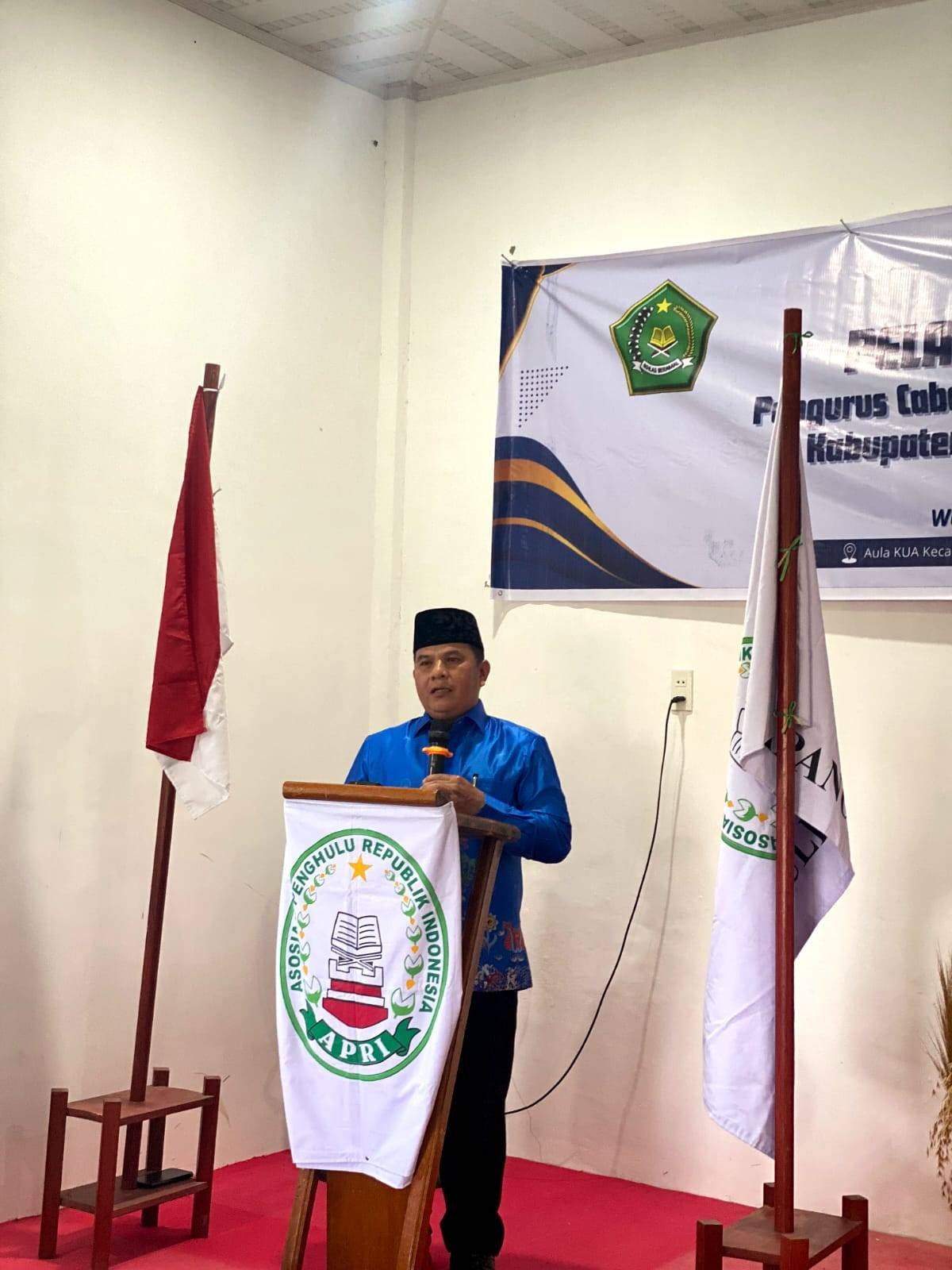 APRI Tapanuli Tengah Dikukuhkan, Ketua Wilayah APRI Sumut: Perkuat Team Work dan Sikap Memiliki