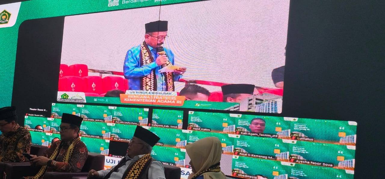 Ketua PW APRI Lampung Hadiri Uji Publik dan Sosialisasi Rencana Strategis Kementerian Agama 2025–2029 di UIN Raden Intan Lampung