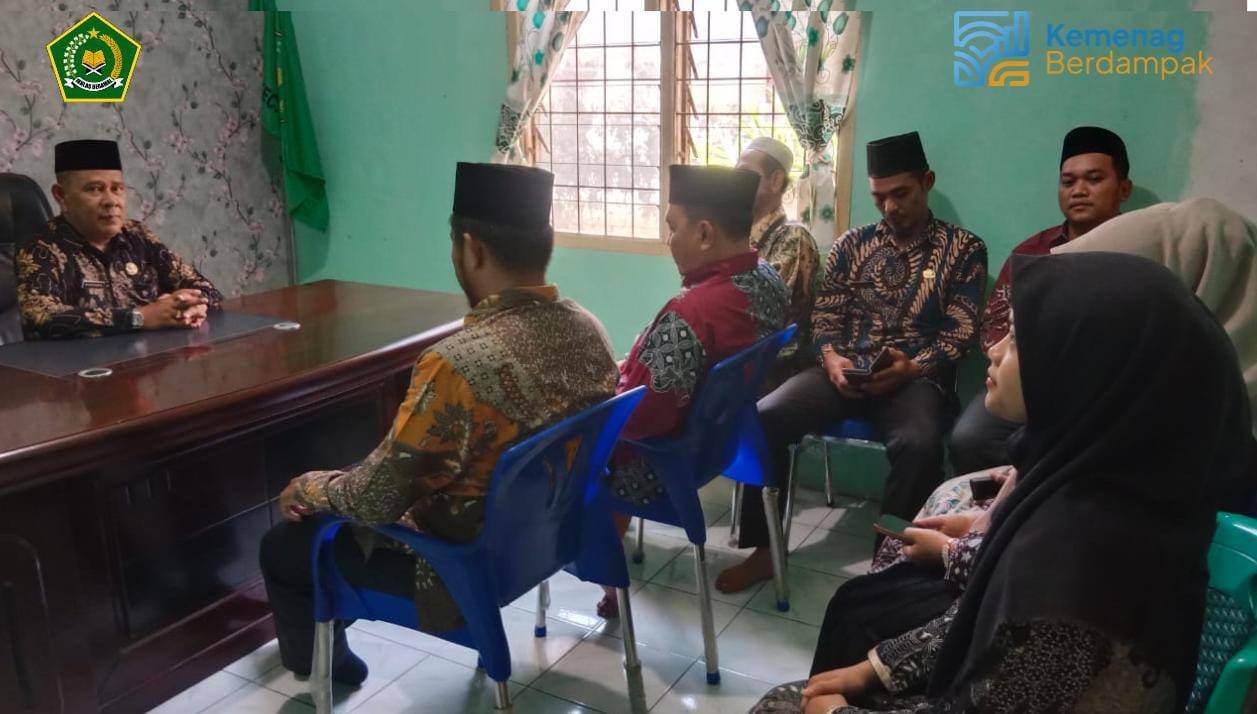 Rakor Kepala KUA Aek Songsongan dan Jajaran dalam Upaya Peningkatan Kinerja dan Pelayanan Umat