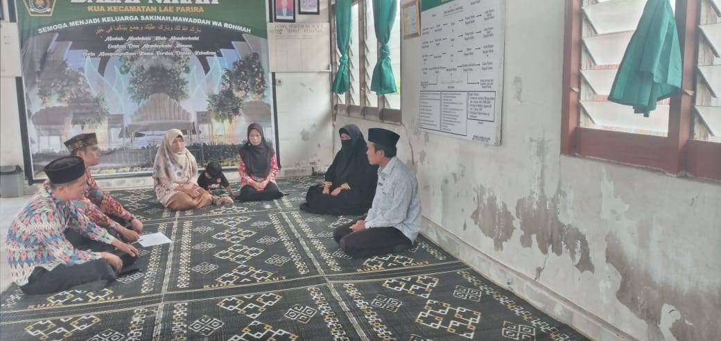 KUA Lae Parira Gelar Rapat Kinerja, Tekankan Peningkatan Kedisiplinan Kerja Pegawai Demi Pelayanan Prima