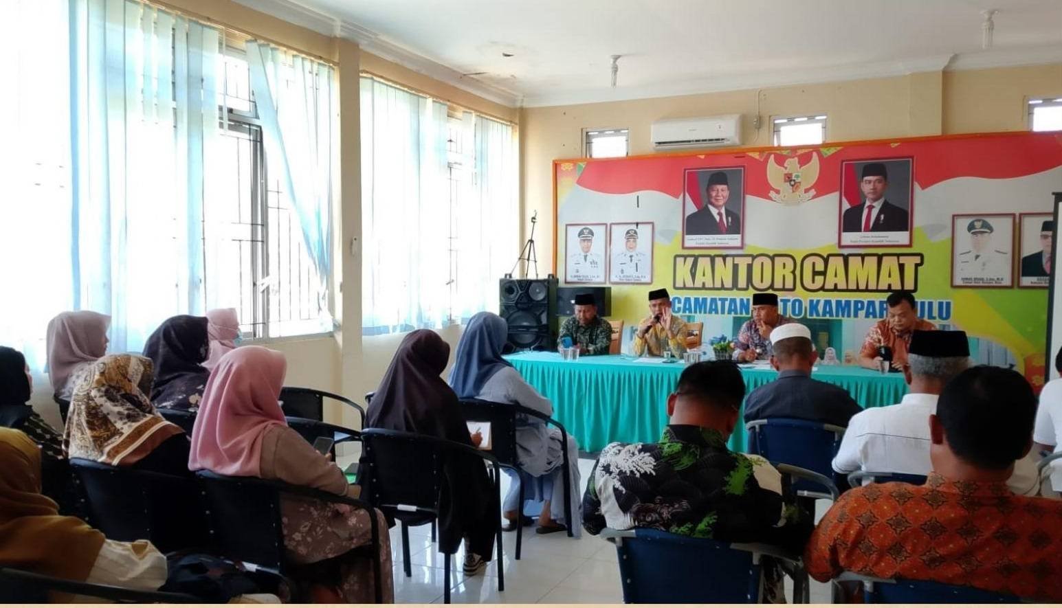 KUA Koto Kampar Hulu Finalisasi Pemberangkatan Kafilah MTQ