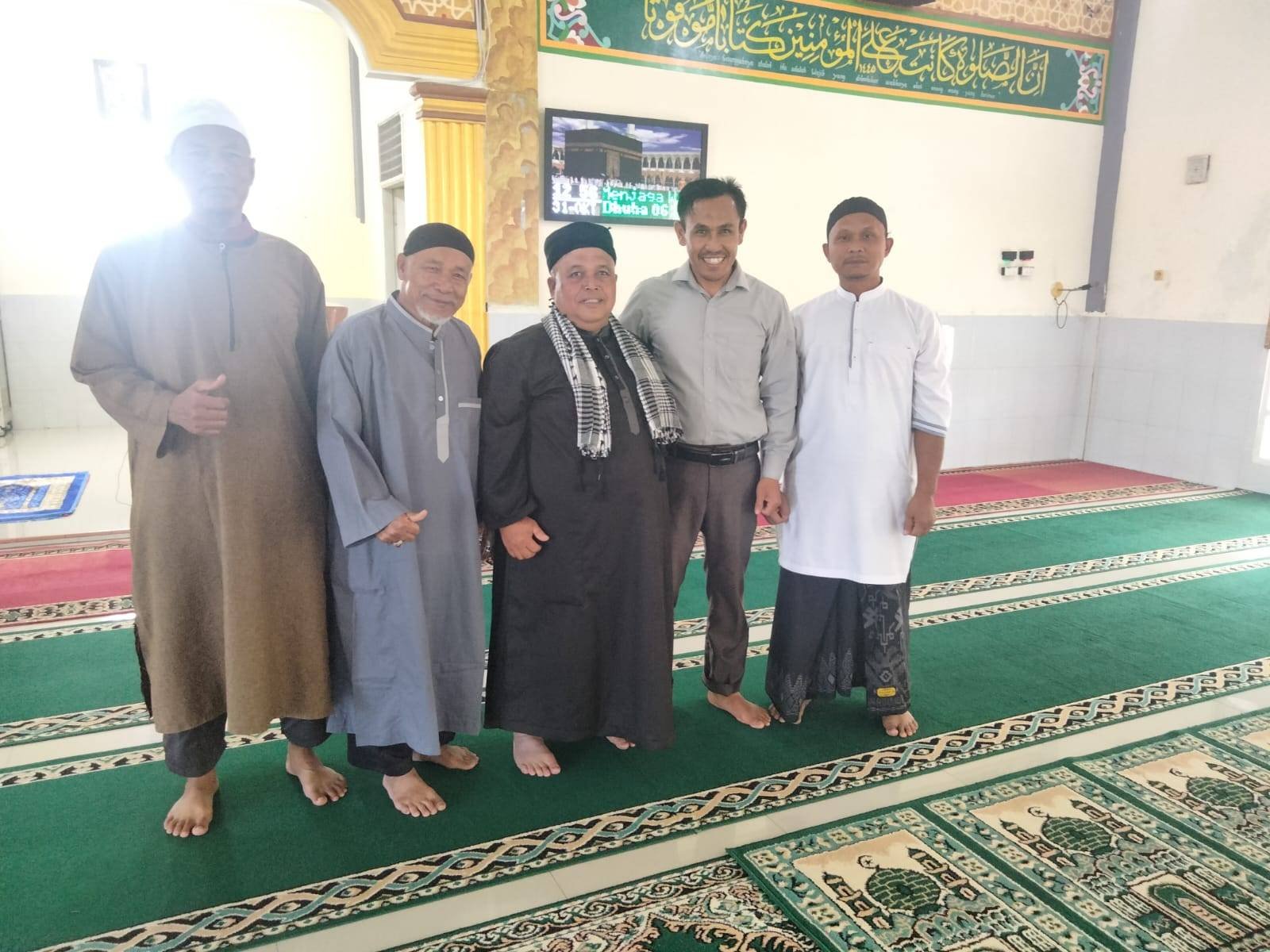 PAI KUA Sidikalang Perkuat Moderasi Beragama Melalui Safari Kemasjidan