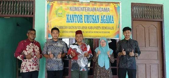 Kepala KUA Kecamatan Bathin Solapan Sambut Hangat Pegawai P3K Baru