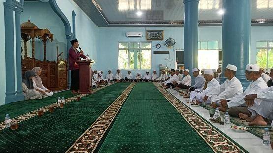 Kepala KUA Kec. Bantan Hadiri Acara IPHI Kecamatan Bantan di Masjid Biiznillah