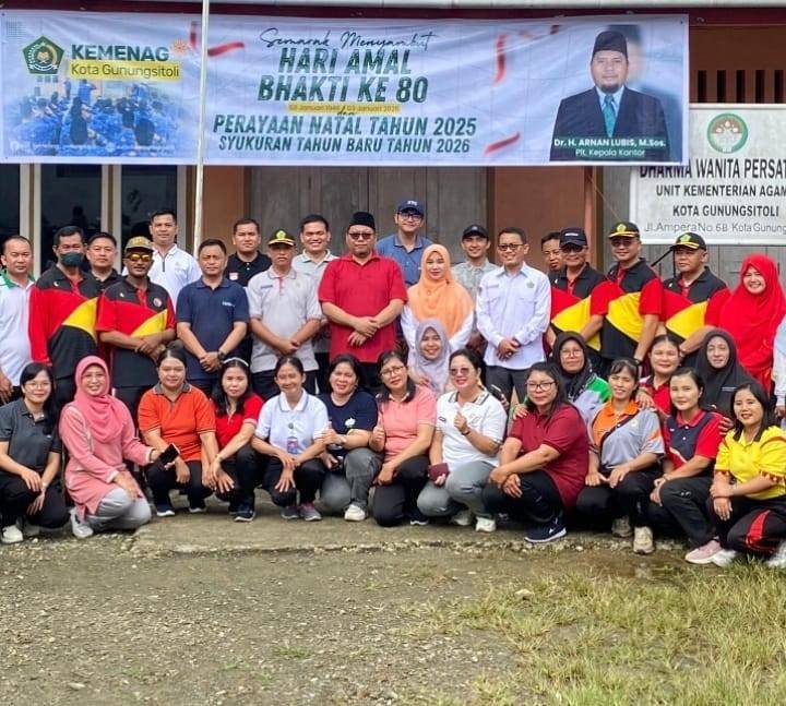 Ka KUA Gunung Sitoli Hadiri Pembukaan Rangkaian Kegiatan HAB ke-80 Kemenag