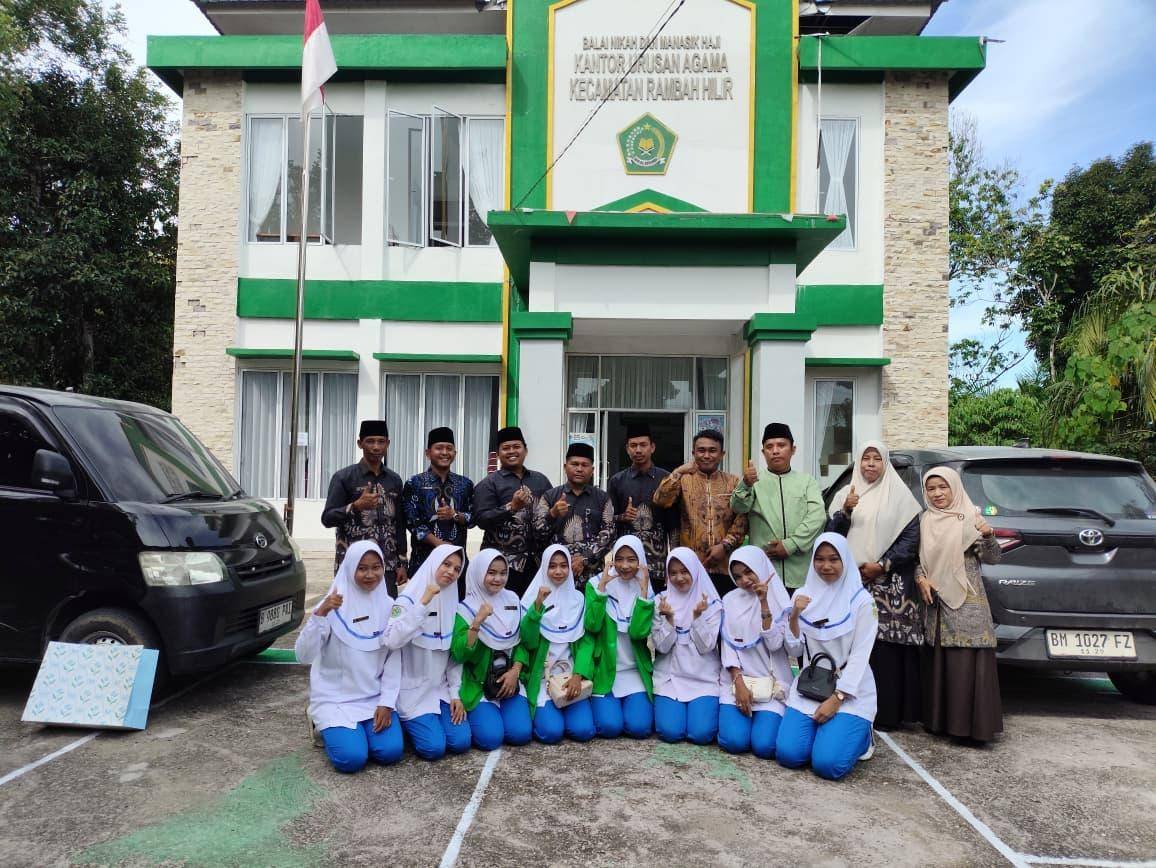 Kolaborasi KUA Rambah Hilir dan Mahasiswi UPP Tingkatkan Edukasi Catin