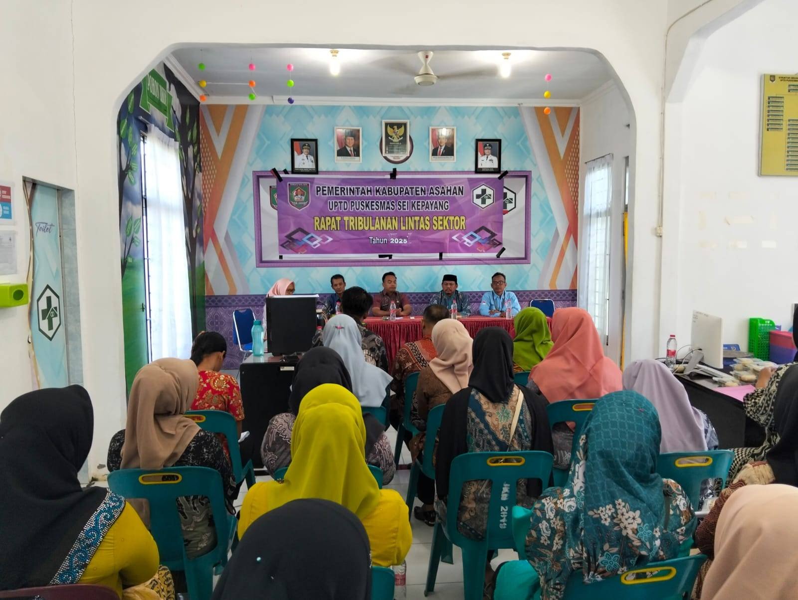 Kepala KUA Sei Kepayang Hadiri Rapat Lintas Sektoral Puskesmas Sei Kepayang