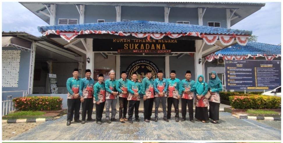 KUA Braja Selebah Tebar Pencerahan Rohani di Rutan Sukadana