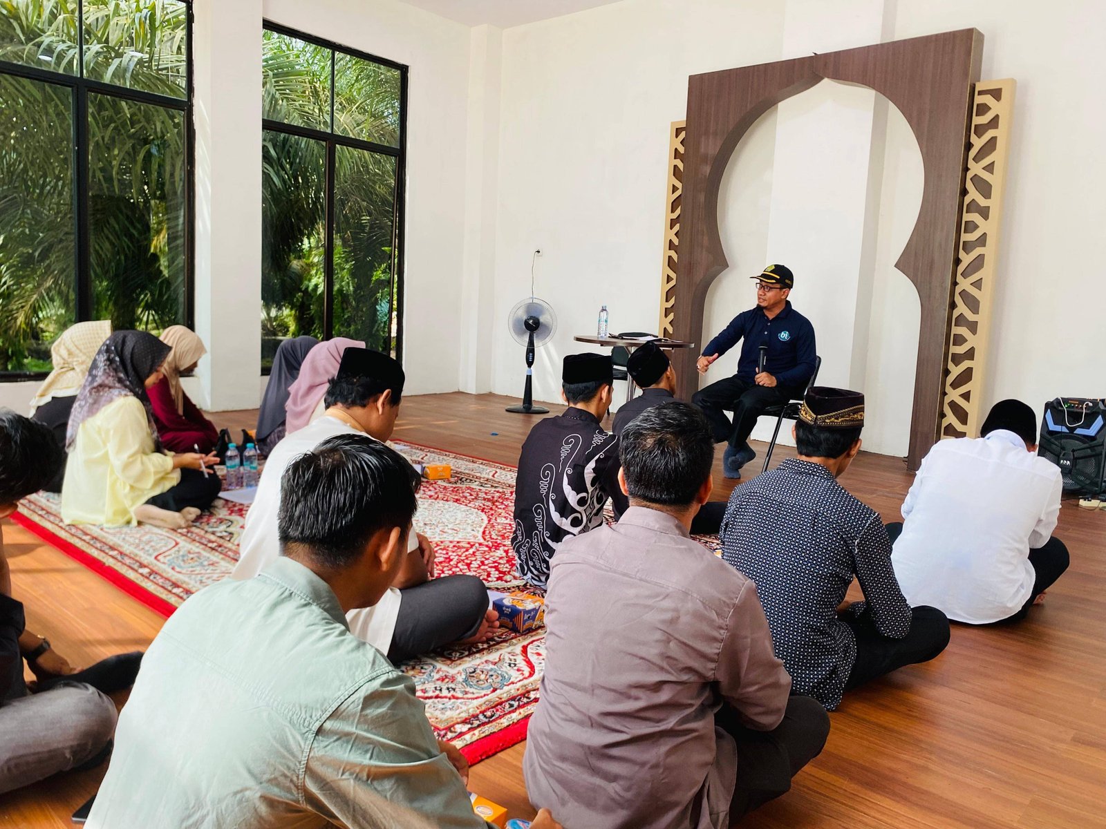 KA KUA Sentajo Raya Sampaikan Tausiyah “Menjadi Orang yang Lurus”