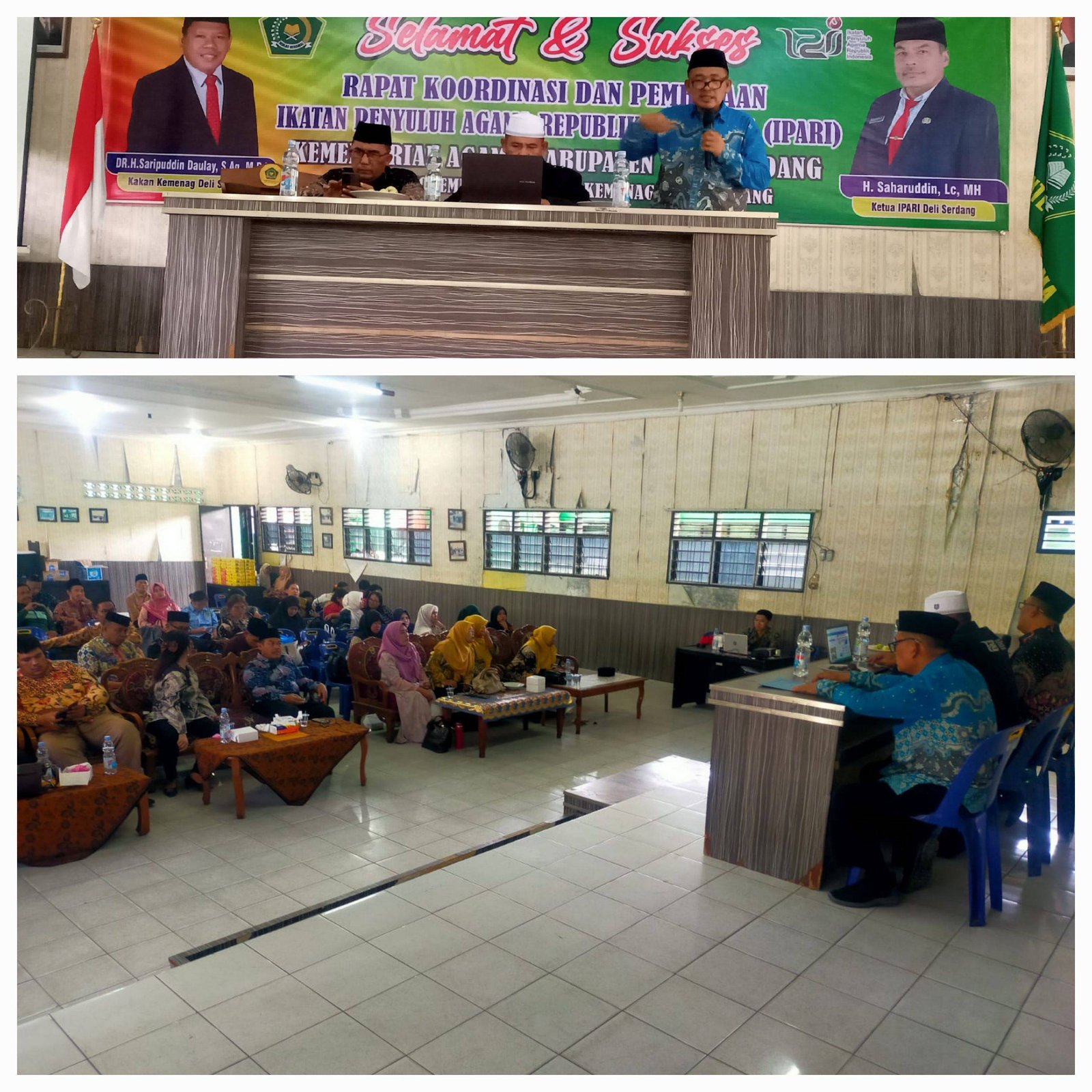 Kepala KUA Lubuk Pakam Narasumber Koordinasi Penyuluh Lintas Sektoral