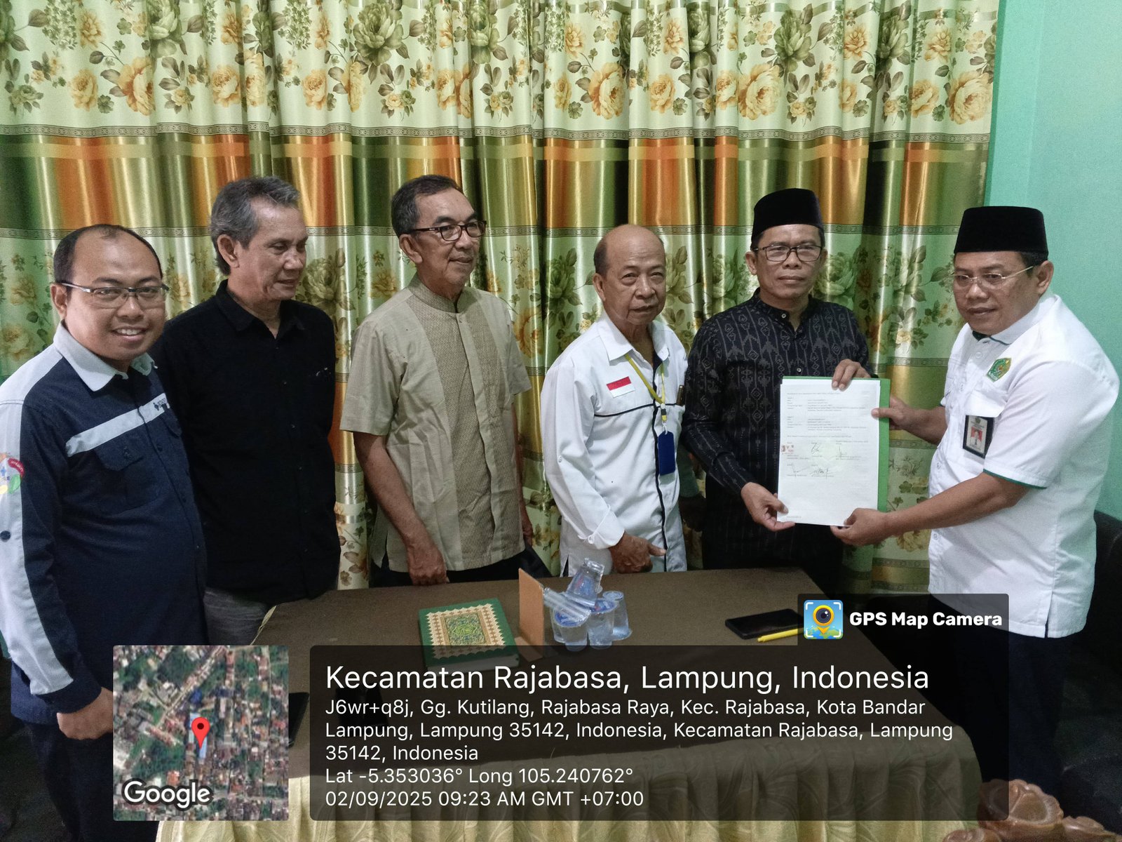 KUA RAJABASA DORONG PERCEPATAN SERTIFIKASI TANAH WAKAF BERBASIS DIGITAL MELALUI SIWAK