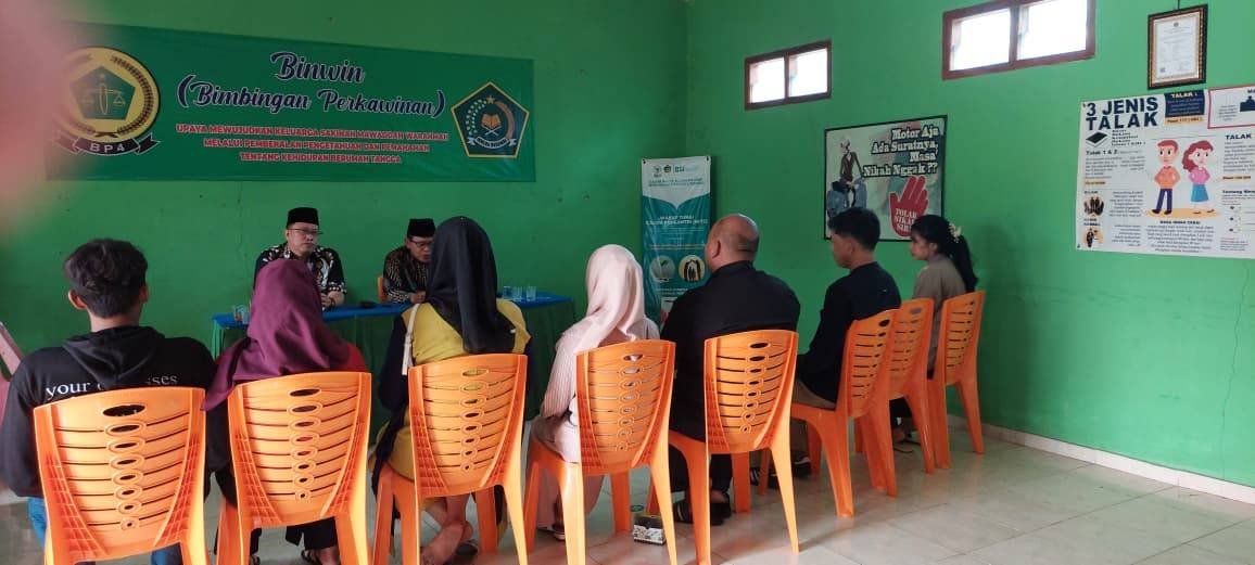 Kepala KUA Katibung Tekankan Pentingnya Menjalani Pernikahan Secara Islami dan Jauhi Judi serta Pinjol
