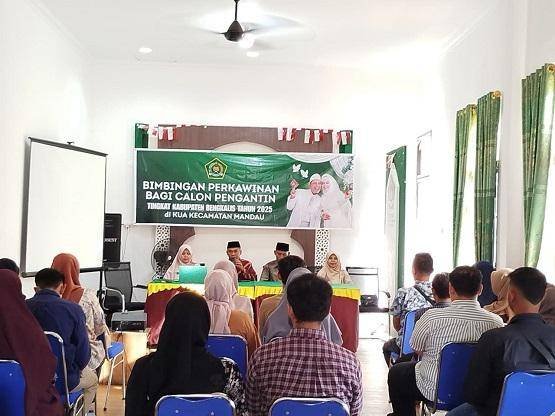 Kepala KUA Kec. Mandau Buka Bimwin Mandiri Angkatan XXI, Sambut Era Harmonis dalam Berumah Tangga