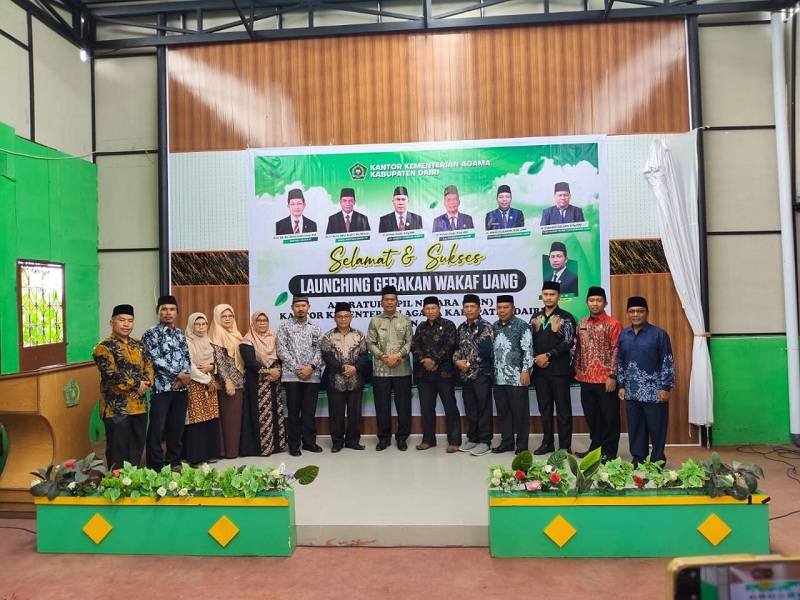 KUA Berampu Hadiri Launching Gerakan Wakaf Uang