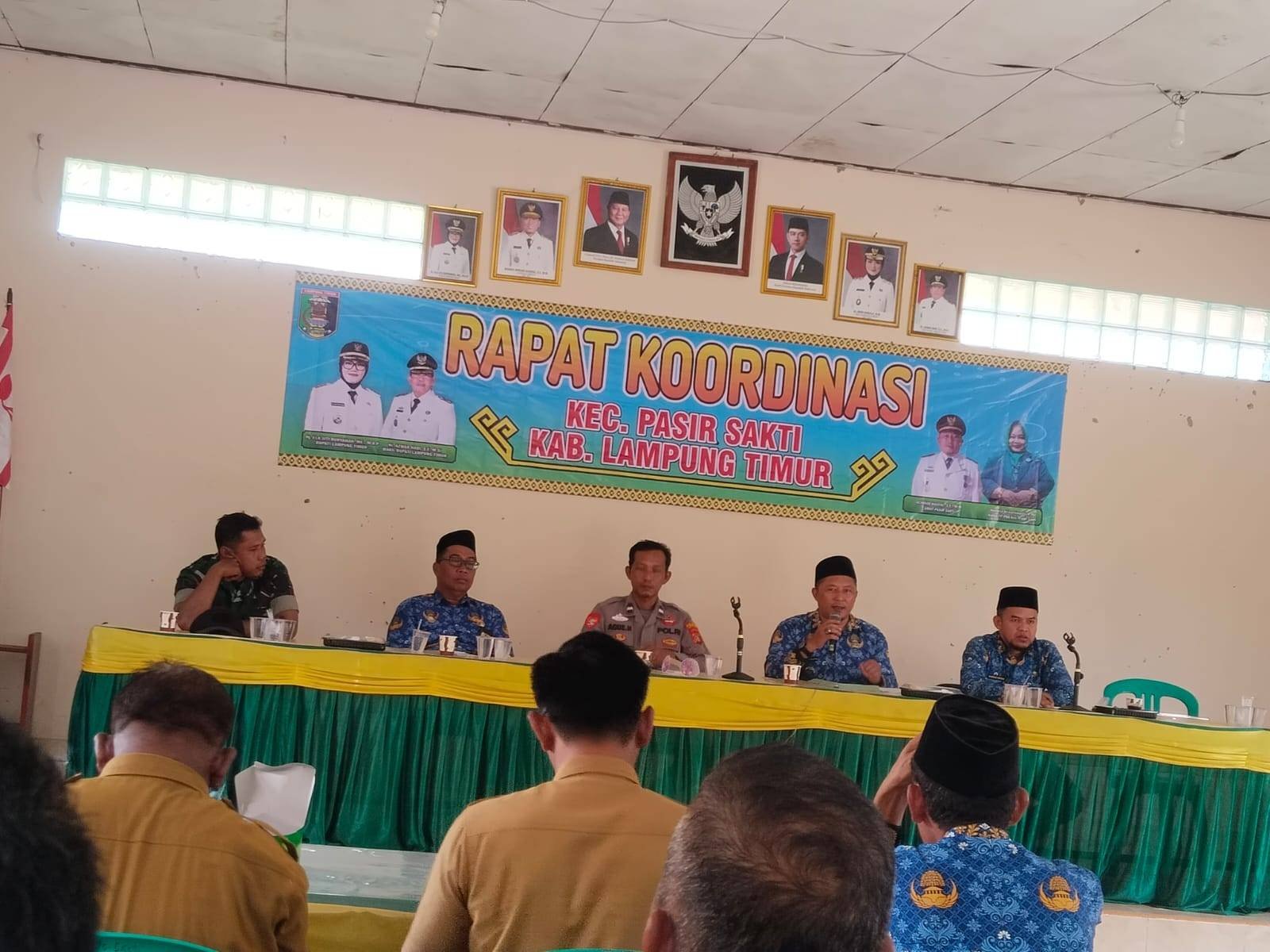 Kepala KUA Pasir Sakti Hadiri Rakor Kecamatan, Bahas Tertib Administrasi Nikah dan Program Pembinaan Catin