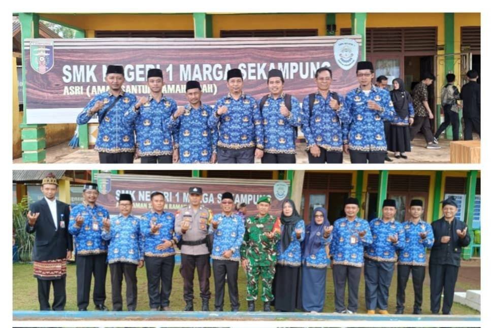 KUA Marga Sekampung Ikuti Upacara Hari Pahlawan