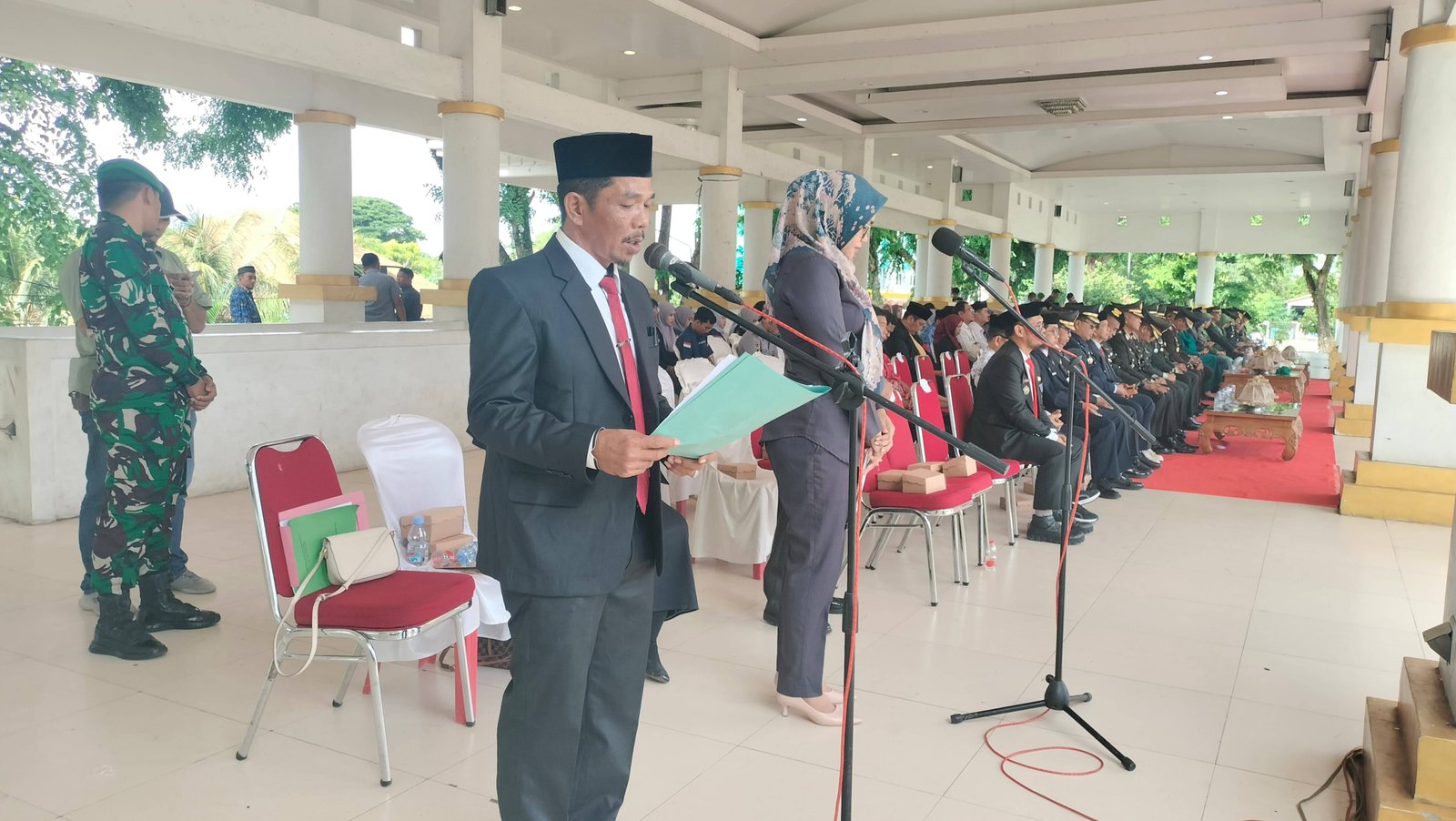 Ketua APRI Bone Lantunkan Doa Penuh Khidmat di Hari Pahlawan