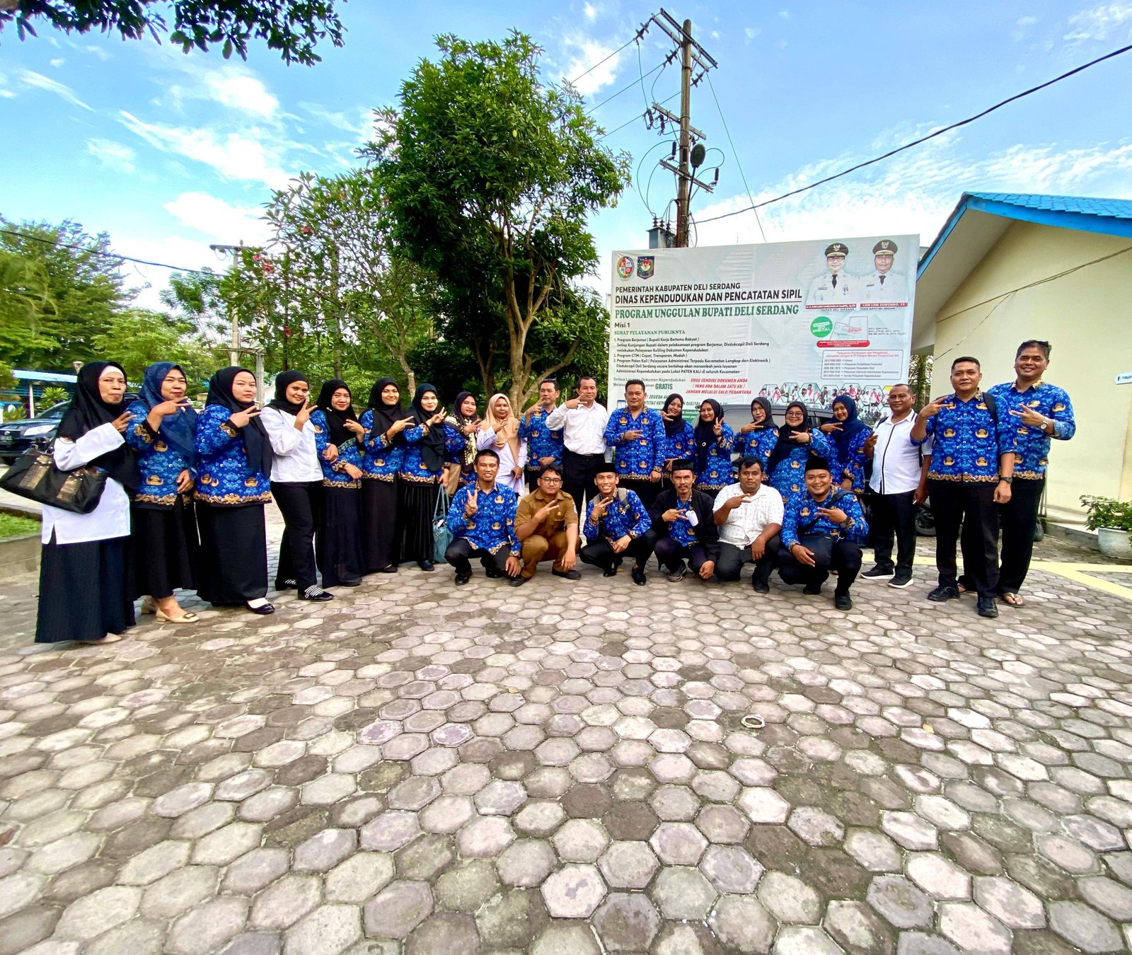 PLO KUA Pancur Batu Ikuti Kegiatan SALAK (Sarana Layanan Administrasi Kependudukan Deli Serdang)