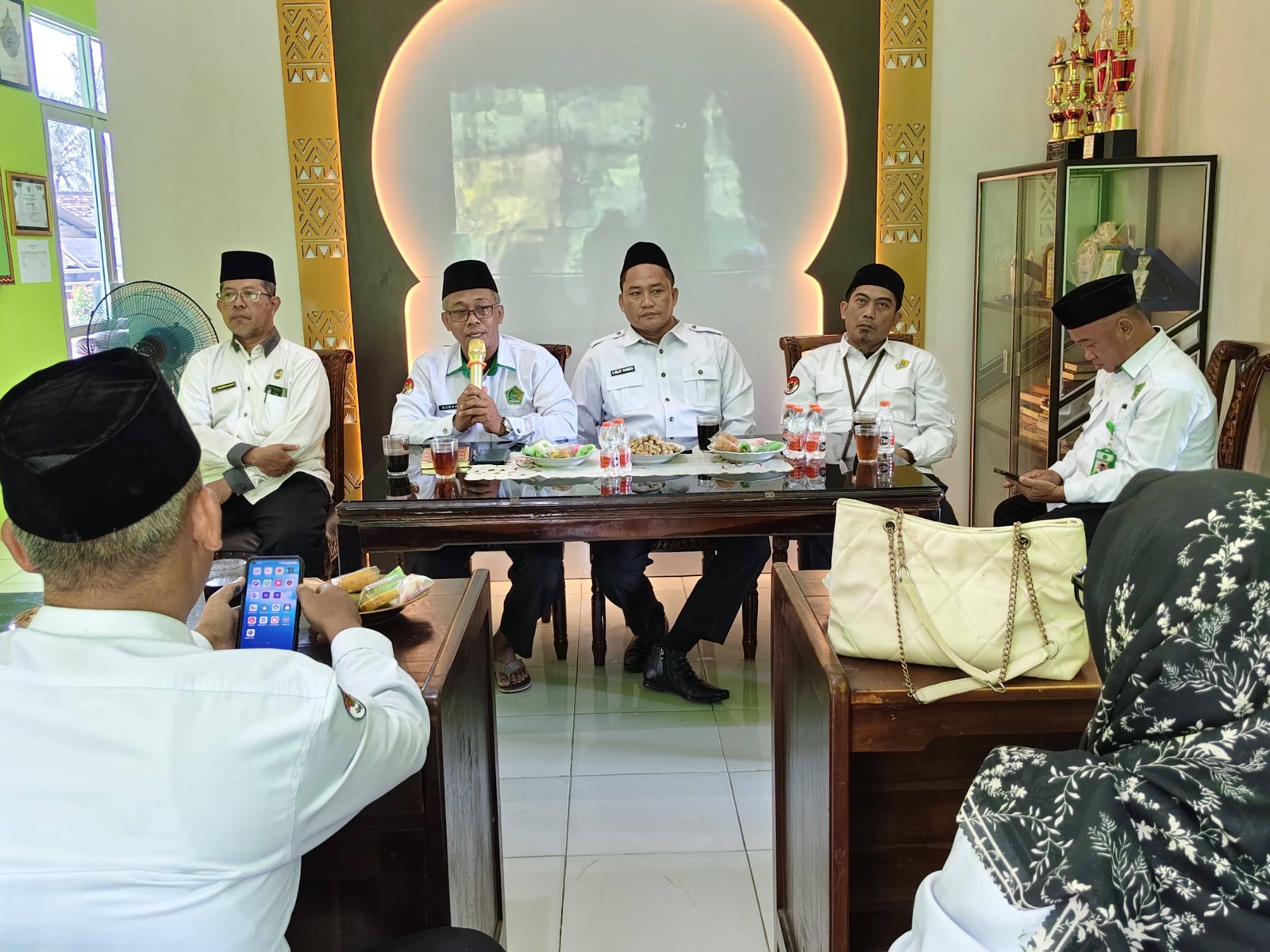 KUA Marga Tiga Ikuti Monitoring dan Evaluasi Administrasi NR dan BOP 