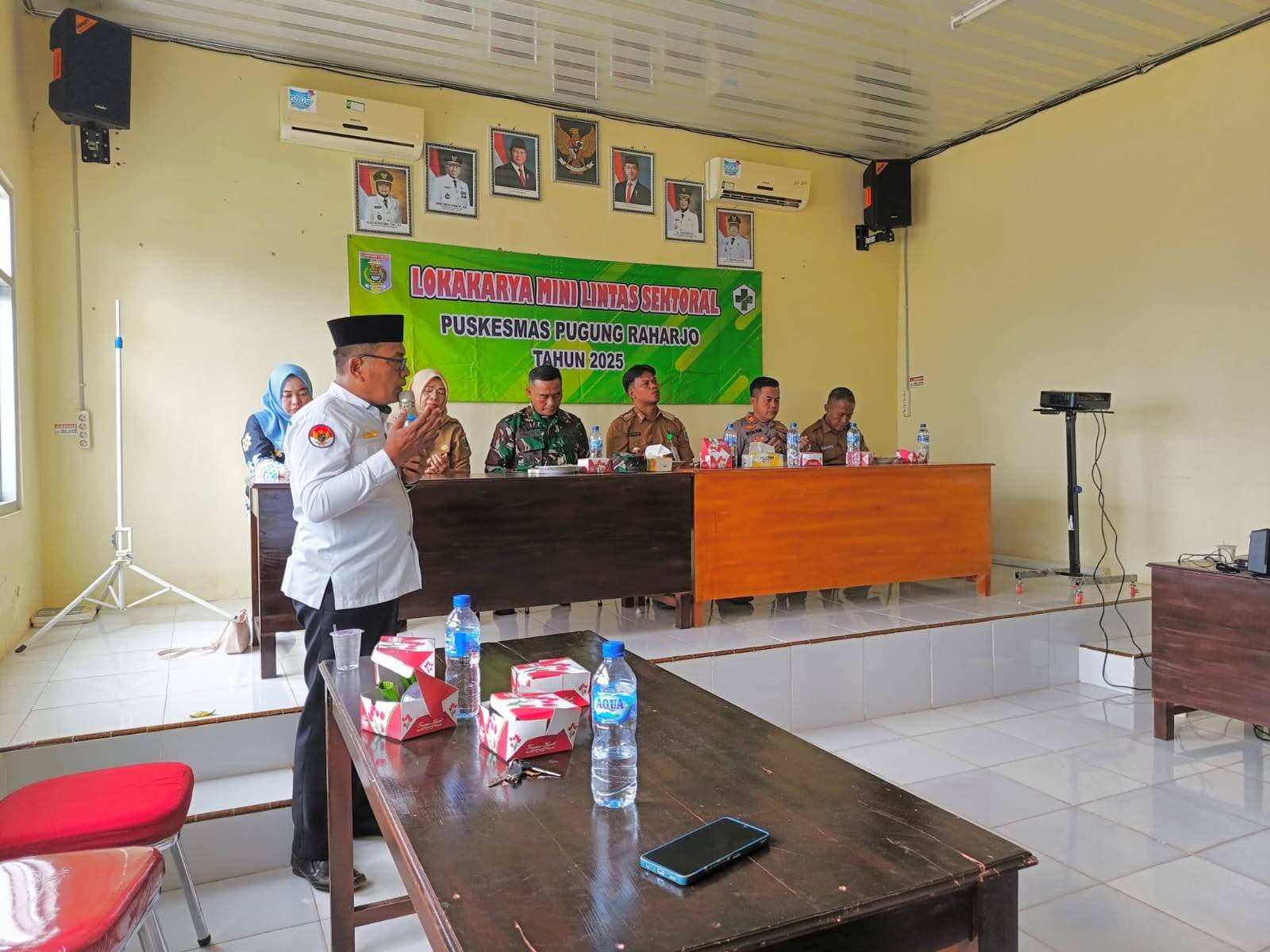 KUA Sekampung Udik Ikuti Lokakarya Mini Lintas Sektoral di Puskesmas Pugung Raharjo