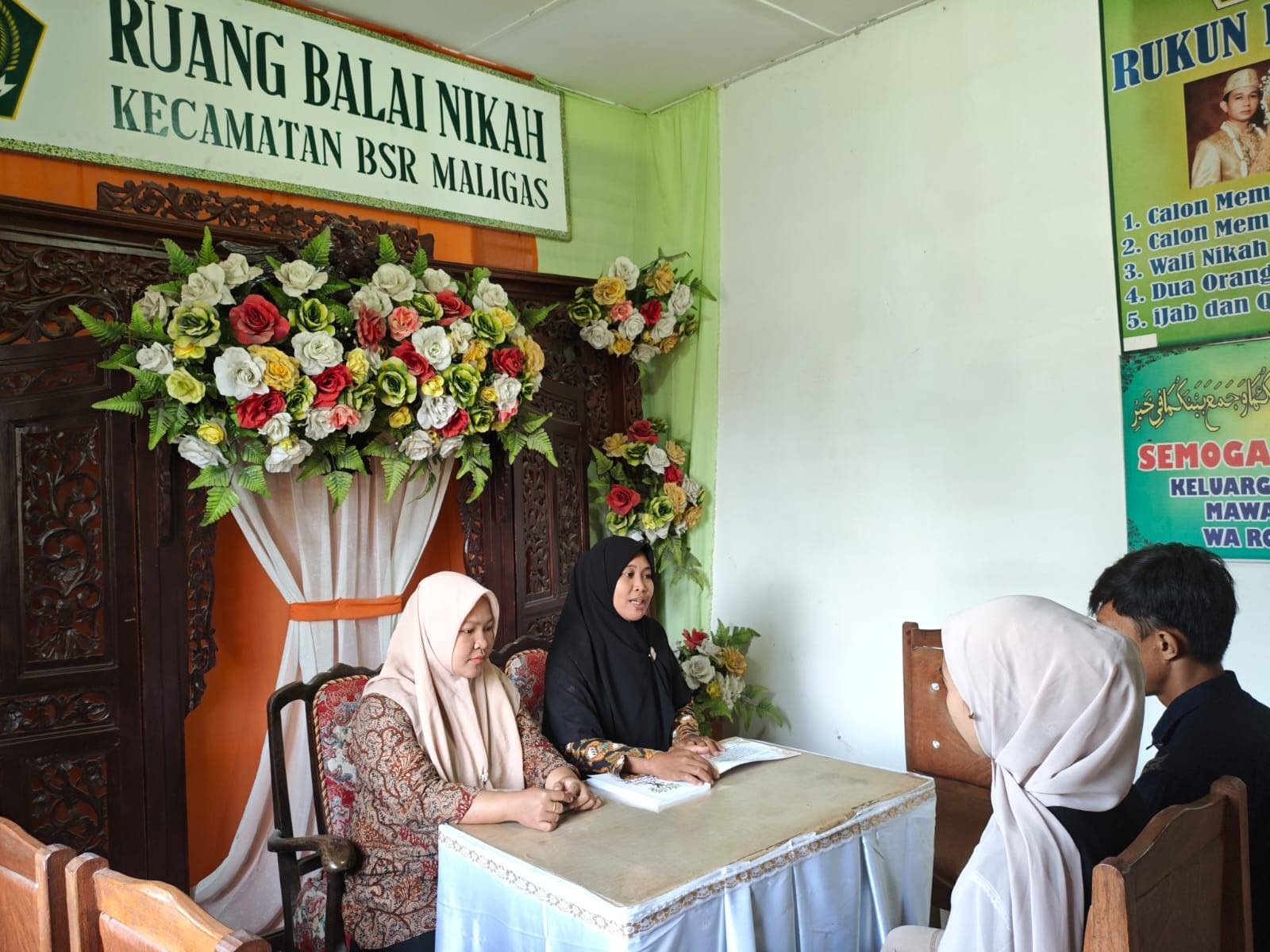 Wujudkan Keluarga Sakinah, PAI KUA Bosar Maligas Gelar Bimbingan Pra Nikah