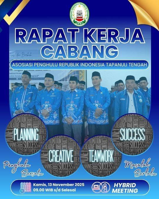 APRI Tapanuli Tengah Gelar Rapat Kerja; Perkuat Kolaborasi dan Inovasi