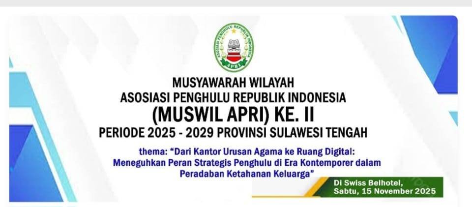 Sambutan Ketua Terpilih  APRI Sulawesi Tengah Hasil Muswil Ke II Tahun 2025 